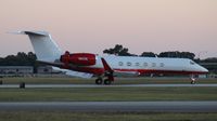 N833E @ ORL - Gulfstream V - by Florida Metal