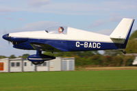G-BADC @ EGBR - at Breighton's Pre Hibernation Fly-in, 2013 - by Chris Hall