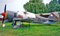 PK-35 @ LKKU - Yakovlev Yak C.11 [17121] Kunovice~OK 20/06/1996 - by Ray Barber
