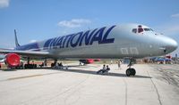 N872CA @ YIP - National Cargo DC-8-71F - by Florida Metal