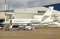 OE-IWG @ EGGW - Austrian Dassault 900EX, c/n: 141 at Luton - by Terry Fletcher