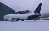 YR-BAI @ EGHH - At European after a blizzard. - by John Coates