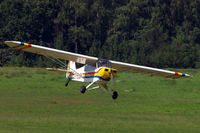 D-ELQY @ EBDT - Piper L-18C-95 Super Cub [18-3083] Schaffen-Diest~OO 14/08/2010 - by Ray Barber