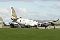 A9C-LI @ EGBP - ex Gulf Air 2003 Airbus A340-313X, c/n: 554 at Kemble - by Terry Fletcher
