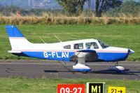 G-FLAV @ EGBN - Nottingham-Tollerton resident - by Chris Hall