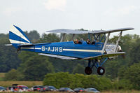 G-AJHS @ EBDT - De Havilland DH.82A Tiger Moth [82121] Schaffen-Diest~OO 14/08/2010 - by Ray Barber