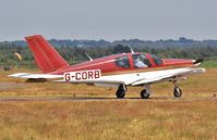 G-CORB @ EGHH - Taxiing to depart 08 - by John Coates