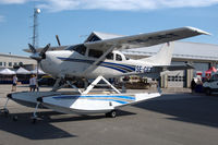 SE-GET @ ESOE - Cessna U206F floatplane parked at Örebro airport, Sweden. - by Henk van Capelle
