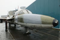 XL592 @ EGTB - outside the Parkhouse Aviation yard at Booker - by Chris Hall
