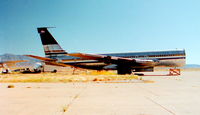 N7515A - Americian Trans Air Boeing 707-123B N7515A SN 17642 @ Kingman AZ 1986 - by tconley