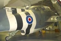 XB446 @ EGDY - Displayed at the Fleet Air Arm Museum at Yeovilton - by Terry Fletcher