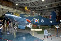 KD431 @ EGDY - Displayed at the Fleet Air Arm Museum at Yeovilton - by Terry Fletcher