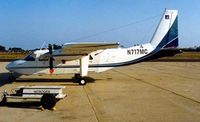 N717MC @ SBA - Taken at Santa Barbara in August 1999.  Aircraft was being ferried between Australia (Bankstown) and Slidell (Louisiana) - by Megan Sutherland