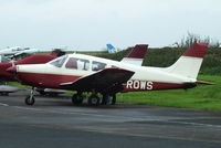 G-ROWS @ EGTR - parked at Elstree - by Chris Hall