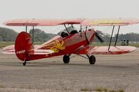 F-BGGP @ LFRH - Stampe SV-4C, Lann Bihoué Air Base (LFRH-LRT) - by Yves-Q