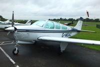 G-MOAC @ EGTR - parked at Elstree - by Chris Hall