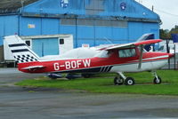 G-BOFW @ EGTR - parked at Elstree - by Chris Hall