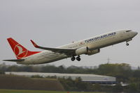 TC-JYA @ EGBB - Turkish Airlines - by Chris Hall