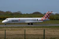 EC-LPM @ LFRB - Boeing 717-2BL, Taxiing to holding point Rwy 07R, Brest-Bretagne Airport (LFRB-BES) - by Yves-Q