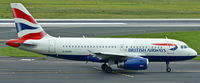 G-EUOD @ EDDL - British Airways, is here on the taxiway at Düsseldorf Int´l(EDDL) - by A. Gendorf