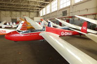 G-DHAL @ EGDD - Windrushers Gliding Club - by Chris Hall