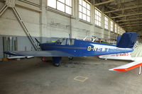 G-NEWT @ EGDD - hangared at Bicester - by Chris Hall