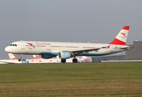 OE-LBF @ LOWW - Austrian A321 - by Thomas Ranner
