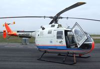 D-HDDP @ EDDK - MBB Bo 105C of the DLR at the DLR 2013 air and space day on the side of Cologne airport - by Ingo Warnecke