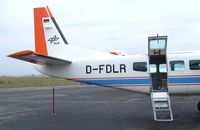 D-FDLR @ EDDK - Cessna 208B Grand Caravan of the DLR at the DLR 2013 air and space day on the side of Cologne airport - by Ingo Warnecke