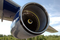 RA-76511 @ ESOE - Ilyushin Il-76TD-90VD: nacelle with Aviadvigatel PS-90A-76 turbofan engine. - by Henk van Capelle