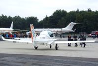 D-ETPX @ EDDK - Grob G.120TP at the DLR 2013 air and space day on the side of Cologne airport - by Ingo Warnecke