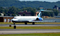 N956AT @ KDCA - Takeoff National - by Ronald Barker