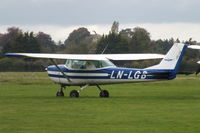 LN-LGB @ EGTK - at Oxford Airport - by Chris Hall