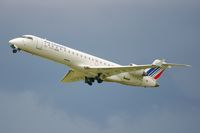 F-GRZC @ LFPO - Canadair Regional Jet CRJ-702 Takes off  From Rwy 24, Paris-Orly Airport (LFPO-ORY) - by Yves-Q