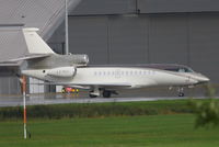 LX-MES @ EGLF - Roman Abramovich's Falcon 7X at Farnborough - by Chris Hall