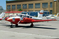 C-GISA @ CYTZ - Piper PA-30-160 Twin Comanche B [30-1638] Toronto-City Centre Airport~C 22/06/2005 - by Ray Barber