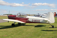 G-BGVE @ EGBR - Scintex CP-1310-C3 Super Emeraude at The Real Aeroplane Club's Helicopter Fly-In, Breighton Airfield, September 2013. - by Malcolm Clarke