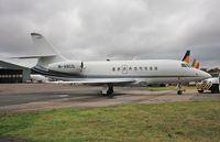 M-ABCD @ EGHH - Being towed away from Thurston Aviation - by John Coates