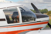 G-BBAW @ EGBR - Robin HR-100-210 II Safari at The Real Aeroplane Club's Helicopter Fly-In, Breighton Airfield, September 2013. - by Malcolm Clarke