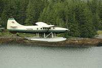 N435B - Landing in Ketchican  AK july 2013 - by Brad Highley