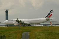 F-GLZH @ LFPG - Airbus A340-312, Landing Rwy 26L, Roissy Charles De Gaulle Airport (LFPG-CDG) - by Yves-Q