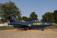 125992 @ NONE - 125992  F9F-5 Panther now on display off-airport at Bowling Green KY - by Pete Hughes