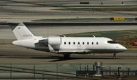 N261PW @ KLAX - Taxiing to parking at LAX - by Todd Royer