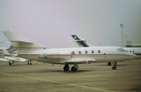 N9FB @ LTN - Falcon 20E as seen at Luton in January 1980. - by Peter Nicholson