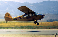 N2272E @ RNM - Aeronca 7AC Champion of Pinkerton Aviation in action at Ramona in the Summer of 1973. - by Peter Nicholson N2272E @ RNM - Aeronca 7AC Champion of Pinkerton Aviation in action at Ramona in the Summer of 1973. - by Peter Nicholson