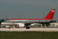 N354NB @ KMIA - Northwest Airlines - by Triple777