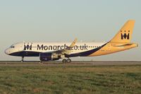 G-ZBAB @ EGNX - 2013 Airbus A320-214, c/n: 5581 of Monarch Airlines - by Terry Fletcher