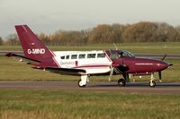 G-MIND @ EGNX - 1976 Cessna 404, c/n: 404-0004 at East Midlands - by Terry Fletcher