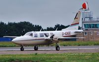D-IDEE @ EGSH - Taxying following crosswind landing !! Piper PA-60-602P Aerostar !! - by keithnewsome