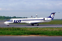 SP-LGI @ EPWA - Embraer ERJ-145MP [145336] (LOT Polish Airlines) Warsaw-Okecie (Frederic Chopin)~SP 18/05/2004 - by Ray Barber